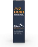 Piz Buin Face Suncream SPF50+ and Lipstick SPF30, 20ml