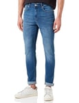 ONLY & SONS Men's Onsrope Slimtape 7844 DNM Jeans Box Ext, Light Medium Blue Denim, 32 W/32 L