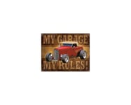 My Garage My Rules - Retro Skylt