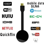 G4 TV Stick Smart TV Dongle för Android Netflix Miracast WiFi hdmi-adapter Trådlös TV-skärm Dongle Media S GF26122793
