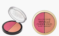 Max Factor Miracle Cheek Duo Blush & Highlight Shade 030 Dusky Pink & Copper