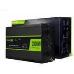 Green Cell - 2000W/4000W 12V 220V/230V Convertisseur Pur Sinus de Tension Volts Voiture Solaire Power Inverter sinusoïdale dc ac, Onduleur