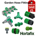 Garden Watering Fittings Water Hose Pipe Tap Plastic Quick Connector Adaptor