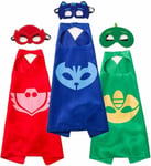 Pj Masks Cape & Mask Superhero Fancy Dress Costume