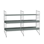 String - Utomhus hyllsystem A Galvaniserad - Hyllor och hyllsystem - Nils Strinning - Silver - Metall
