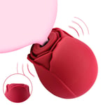 Rose Tongue Licking Vibrator Sucker Nipple Clit Dildo Sex Toy Sucking USB Charge