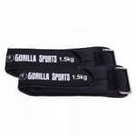 Gorilla Sports Handledsvikt Fotledsvikt Ankelvikt - 0,5-2kg