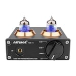 AIYIMA T3 Tube MM Phono Preamplifier HiFi Preamp With Gain Stereo Audio Preamplifiers For Turntable Phono Audiophile/Record Player