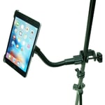 Dedicated Heavy Duty Music / Mic Stand Mount Tablet Holder for iPad Mini 4