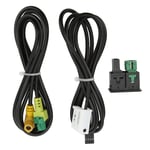 ♬ Car Audio AUX Switch USB Wire Cable Adapter Replacement For RCD510 RNS315 B6