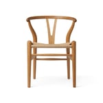 Carl Hansen & Son CH24 Child Wishbone Chair Birthday Edition barnstol Oiled oak-natural cord