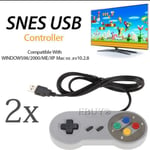Manette de Jeu pour Console Nintendo Super NES SNES 2pcs EBUY®