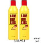 2 X Softsheen Carson Care Free Curl Activator, 16 oz/ 473ml Each