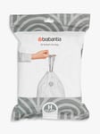 Brabantia PerfectFit Bin Liners, Size H (50-60L), Pack of 40