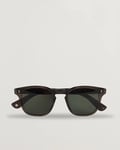 Garrett Leight Ace II 49 Sunglasses Black Glass