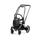 Cybex E-Priam Chassi & Sittbas Chrome Black