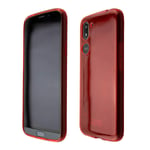 caseroxx TPU-Case for Doro 8050/8050 Plus with shock protection, colored in red, composed of TPU