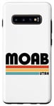 Coque pour Galaxy S10+ Moab Utah - L'aventure rétro de Red Rock