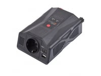 Technaxx Te24, Automatisk, 12 V, 300 W, 230 V, Dc-To-Ac, Sort