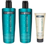 Osmo Deep Moisture Shampoo 1000Ml, Conditioner 1000Ml and Deep Repair Mask 250Ml