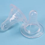 BABY BOTTLE FAST FLOW TEATS 2Pc Kids Breastmilk Milk Formula Feeding Nipple Top