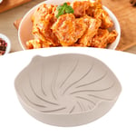(Milky White)Air Fryer Silicone Pot Reusable Air Fryer Liners Round Silicone