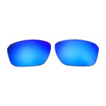 Walleva Ice Blue Polarized Replacement Lenses For Oakley Split Shot Sunglasses