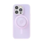 PopSockets: PopCase PlantCore for MagSafe - Plant-Based Phone Case for iPhone 15 Pro with a MagSafe Compatible PopGrip - Phone Stand and Grip with a Swappable Top - Opalescent Clear
