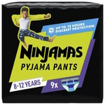 Pampers Ninjamas Pyjama Pants Boys, 9 Pyjama Pants, 8-12 Years