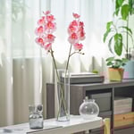 IKEA IKEA SMYCKA plastblomma, inom-/utomhus/orkidé rosa, 60 cm, plastblomma, cm, konstgjord blomma 60 cm