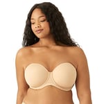 Wacoal Women's Red Carpet Strapless Bra Full Coverage, Opaque, Sand, 44F