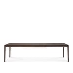 Ethnicraft - Bok Extendable Dining Table Brown Oak - 100x200-300 cm - Matbord - Brun - Trä