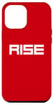 Coque pour iPhone 12 Pro Max Rise | Succès, bonheur, joie et enthousiasme | Up in the Air
