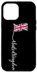 iPhone 14 Pro Max UK United Kingdom Signature Union Jack Flag Pole (on back) Case