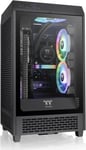 Thermaltake Tower 200 Black/Mini-ITX Computer Case/ 2x140mm Pre-Installed Black