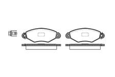 Bromsbelägg Remsa - Renault - Kangoo. Citroen - Xsara