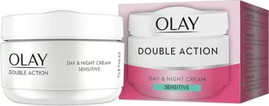 Olay Double Action Day & Night Sensitive Cream, 50ml