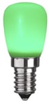 LED E14 Päron Okrossbar Grön 10lm 0,9W
