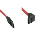 SATA kabel - Vinklad/Rak - 0.5m