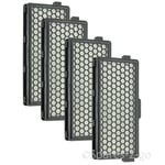 4 x HEPA Filter for Miele Active Air Clean Cat and Dog Pet Allergy Vacuum