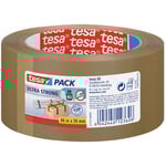 Packtejp TESA Ultra Strong Brun, PVC/naturgummi, tystavrullad, 50mm x 66m 6rl