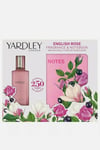 Yardley London English Rose Eau de Toilette Fragrance & Notebook Gift Set