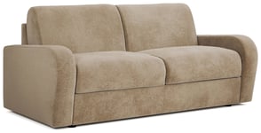 Jay-Be Deco Fabric 3 Seater Sofa Bed - Stone