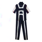 My Hero Academia Cosplay Uniform Kostym Bnha Mha Midoriya Izuku Träningsdräkt Halloween Fancy Dress Up Outfit XL