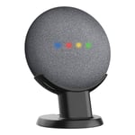 Gelink Google Home Mini Pedestal, Desk Stand for Nest Mini (2nd gen), Improves Sound Reception and Appearance - Portable Desktop Table Stand Holder for Your Smart Home Voice Assistants (Black)