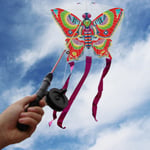 Outdoor Kites Butterfly Flying Kite Children Kids Fun Sports Toy A5