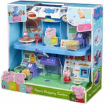 Peppa Pig's Shopping Centre with Lift Working Microphone Figure & Accessories