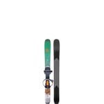 OAC Ski OAC Ski Kids' POH 100 + EA JR Universal Binding Green/Fox 100 cm, Green/Fox