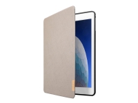 Laut PRESTIGE FOLIO - Vikbart fodral för surfplatta - konstläder, termoplastisk polyuretan (TPU) - mullvad - 10.2 - för Apple 10.2-inch iPad (7:e generation)
