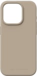 iDeal of Sweden MagSafe Silicone deksel til iPhone 15PR (beige)